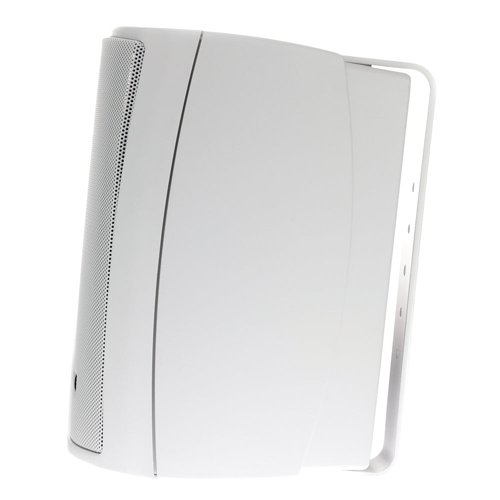 Fusion Ms-Os420 4" Compact Marine Box Speakers Pair White