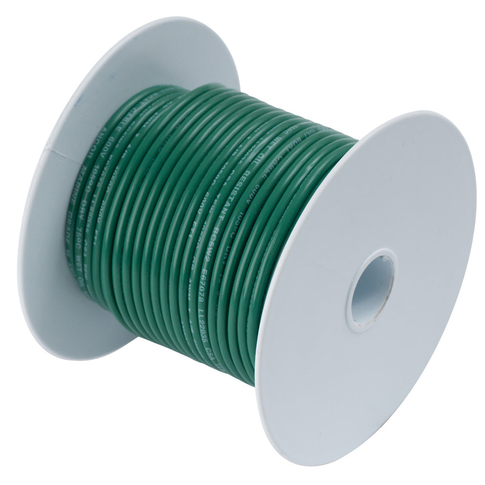 Ancor 108310 Wire 100' 10 Tinned Copper Green Image 1