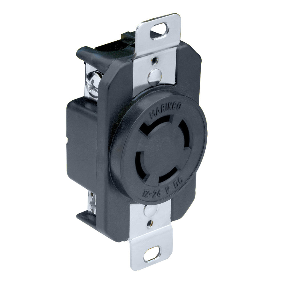 Marinco_Guest_AFI_Nicro_BEP 2018BR Receptacle 12/24V Locking Image 1