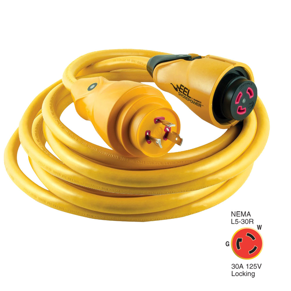 Marinco_Guest_AFI_Nicro_BEP CS30-50 Eel Cord Set 30A 125V 50' Image 1