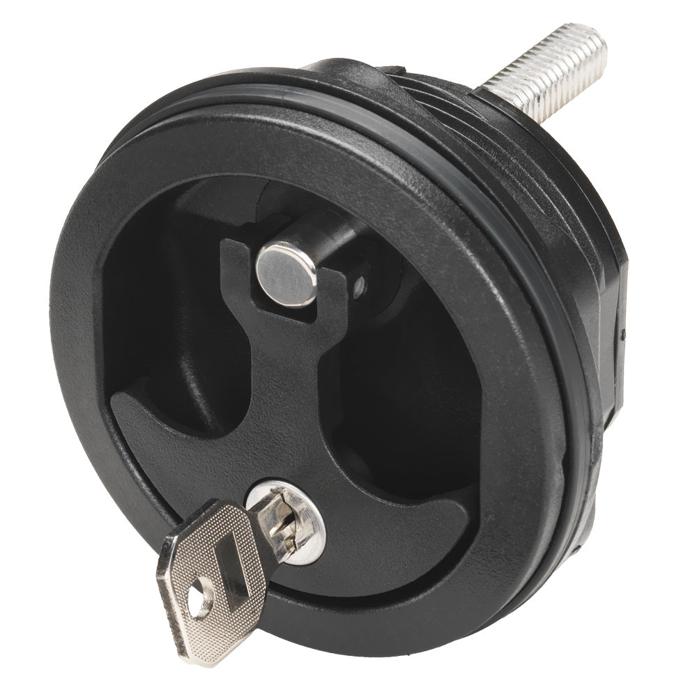 Whitecap 3726BC Compression Handle Nylon Black Water-Tight Seal Image 1