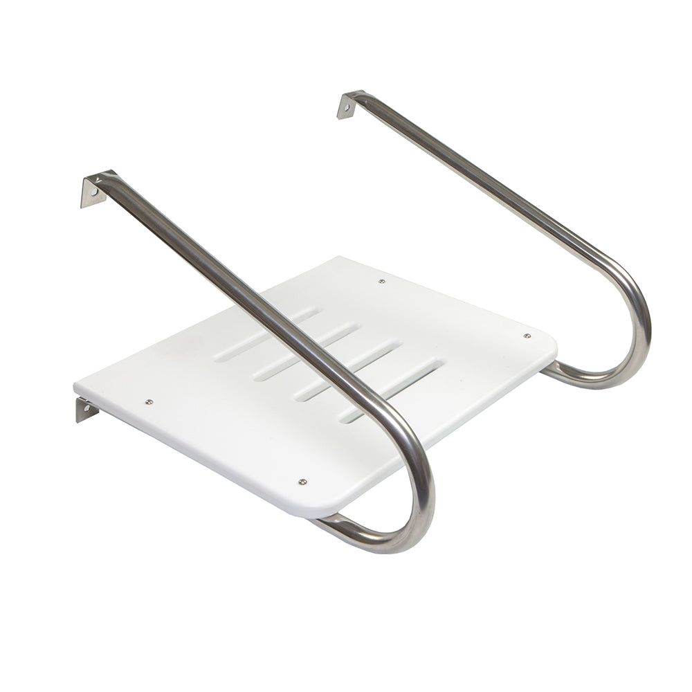 Whitecap 67901 Poly Swim Platform for Inboard and Outboard Motors - White Image 1
