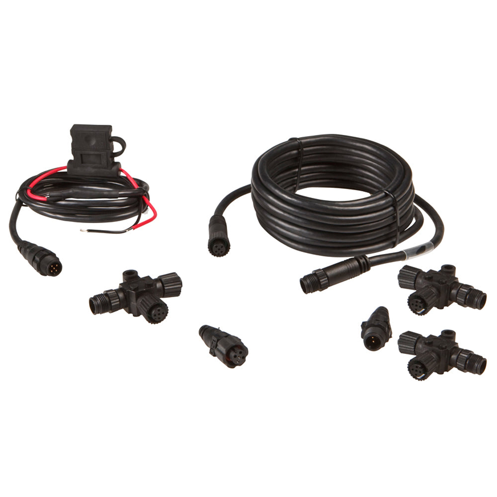 Lowrance 000-10760-001 N2K Micro-C Backbone Kit with T-Connectors and N2K Cable Image 1