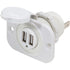 Blue Sea Systems 1016200-Bss Dual Usb 2.1A Charger Port 12/24Vdc Socket Mount Image 1