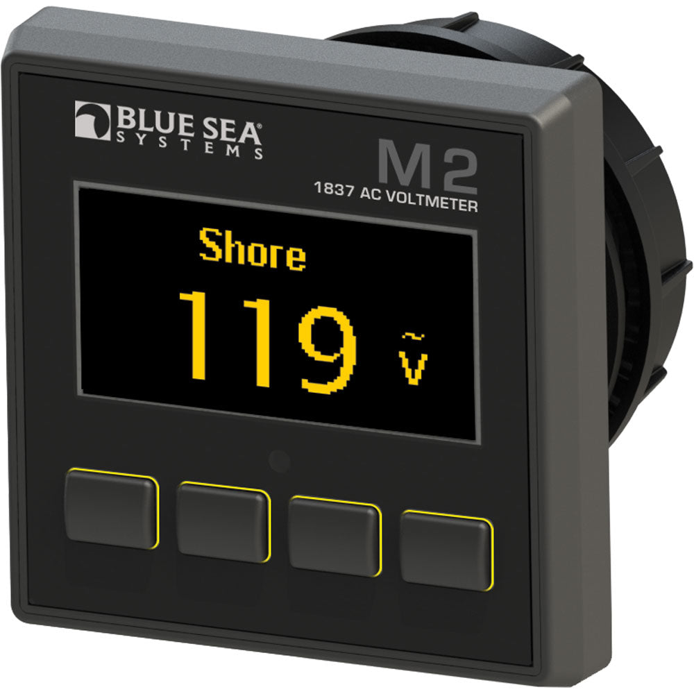 Blue Sea Systems 1837 Digtal Meter M2 Oled Ac Voltage Image 1