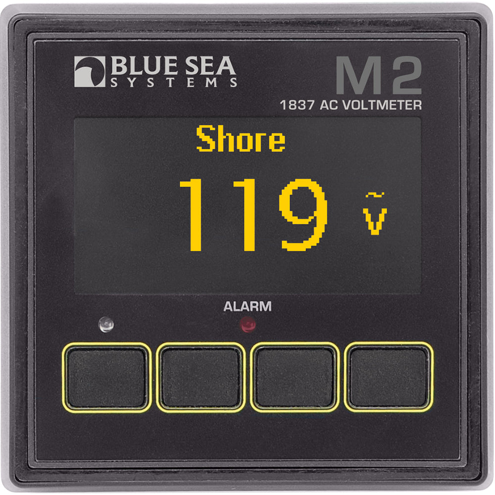 Blue Sea Systems 1837 Digtal Meter M2 Oled Ac Voltage