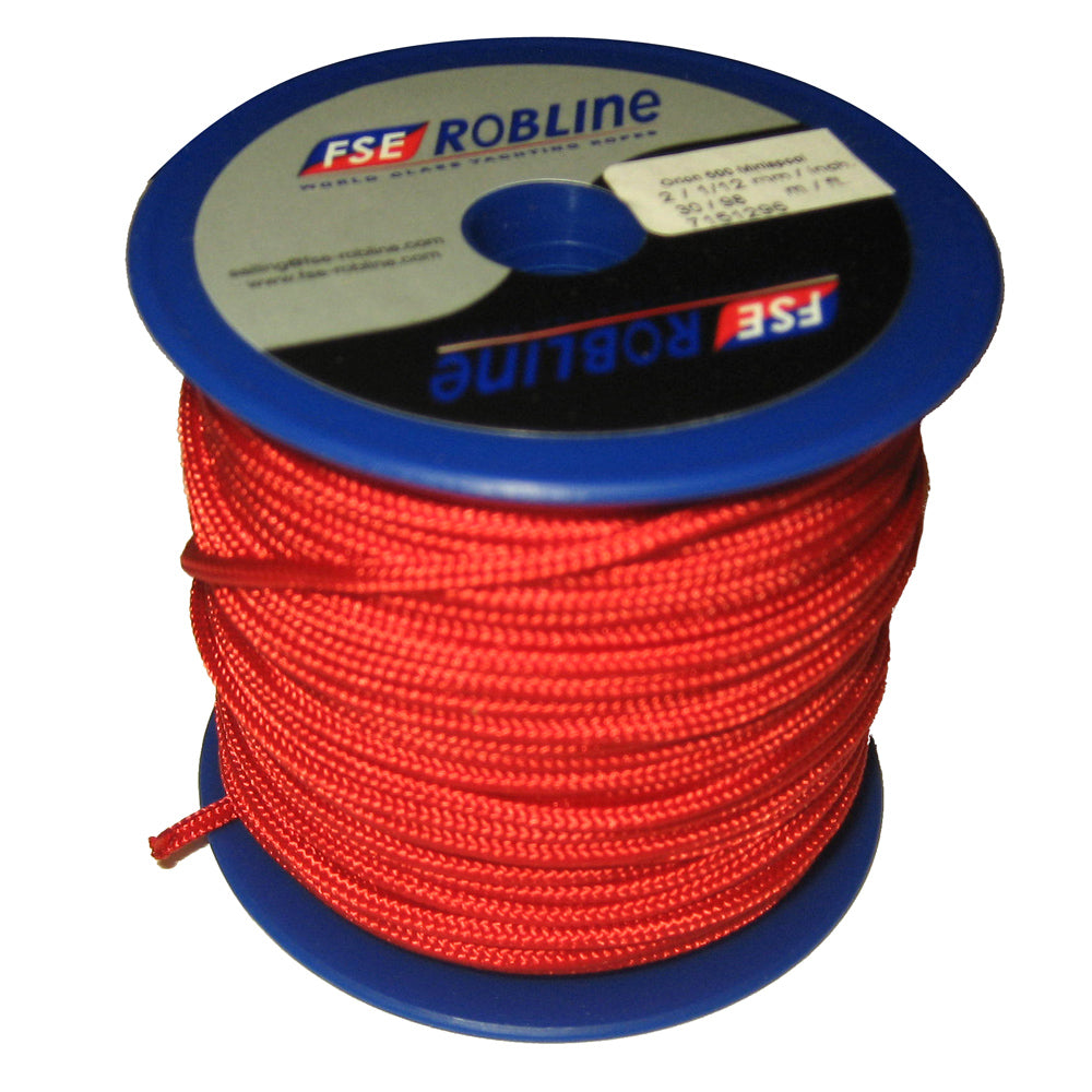 Robline Mr-2R Mini Reel Orion 500 Red 2Mm X 30M Image 1
