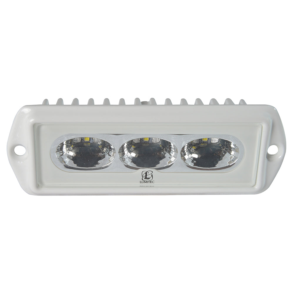 Lumitec 101288 Caprilt Floodlight White Led Flush Mount Finish 12/24V