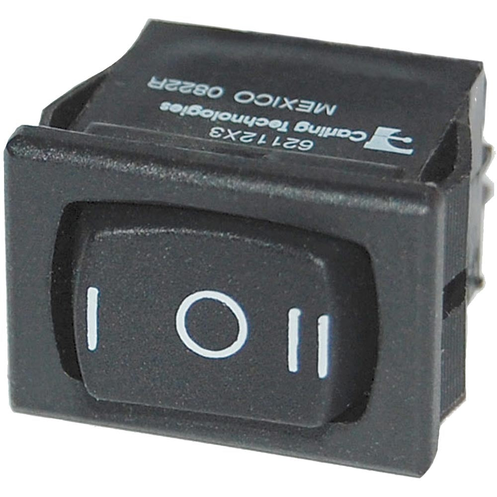 Blue Sea Systems 7492 360 Panel Rocker Switch Dpdt On-Off-On Image 1