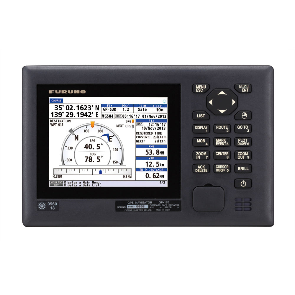 Furuno Gp170 5.7" Color Gps Imo Approved Image 1