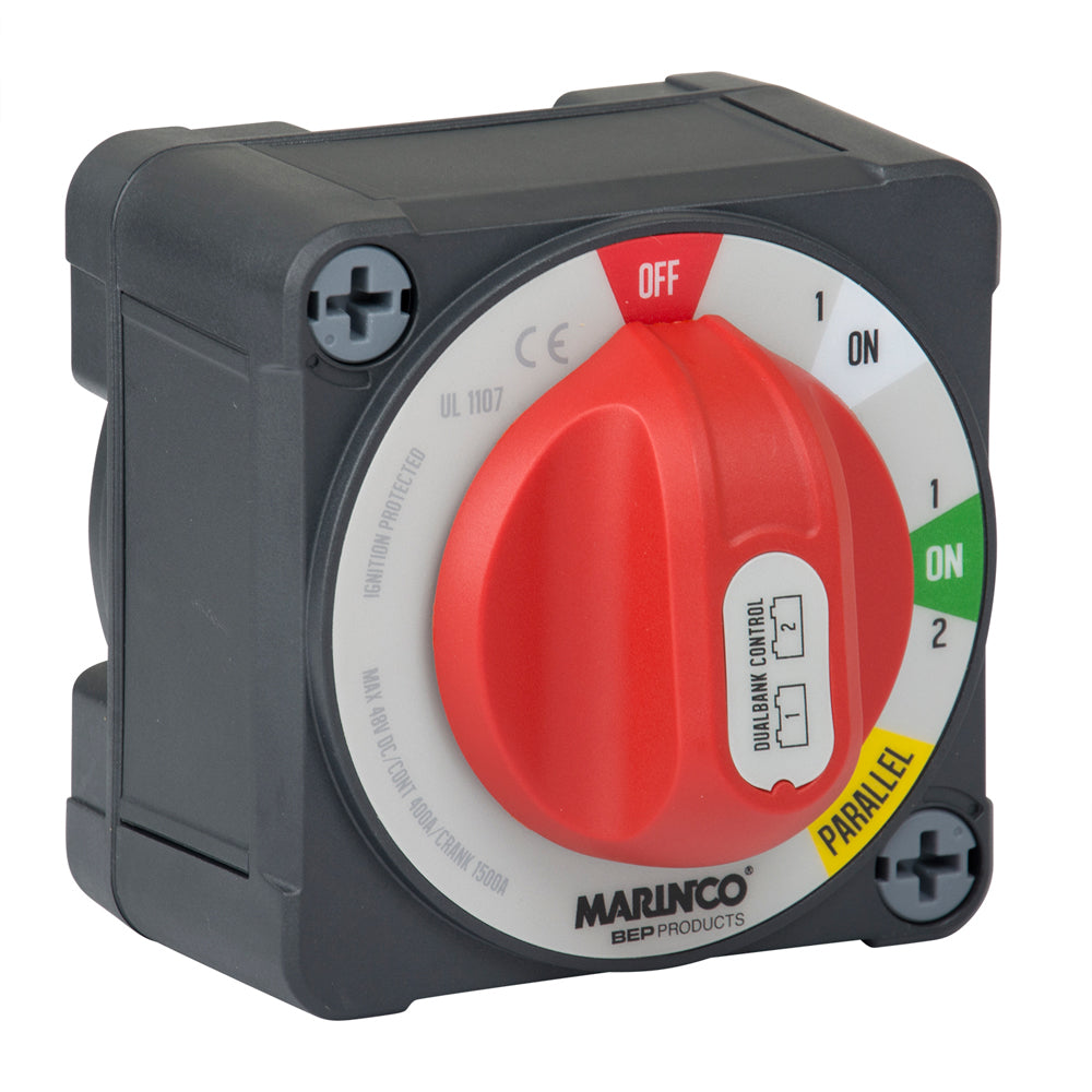 Bep Marine 772-Dbc-Ez Pro Installer 400A Ez-Mount Dual Bank Control Battery Image 1