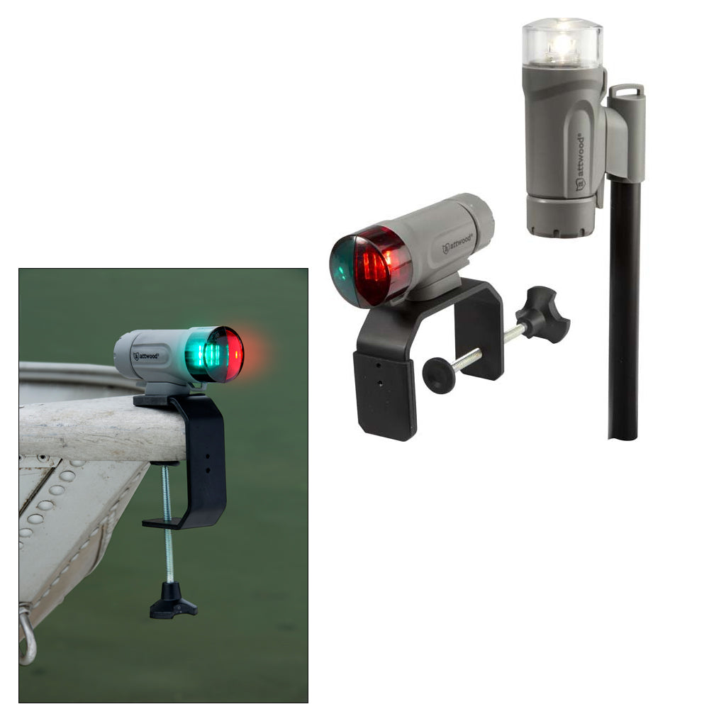 Attwood Marine 14194-7 Paddlesport Portable Navigation Light Kit C-Clamp Screw Image 1