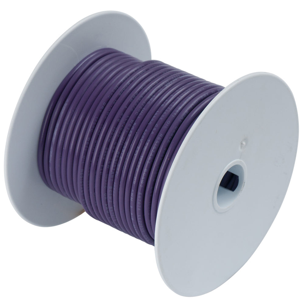 Ancor 182703 Purple 16 AWG Tinned Copper Wire - 25" Image 1