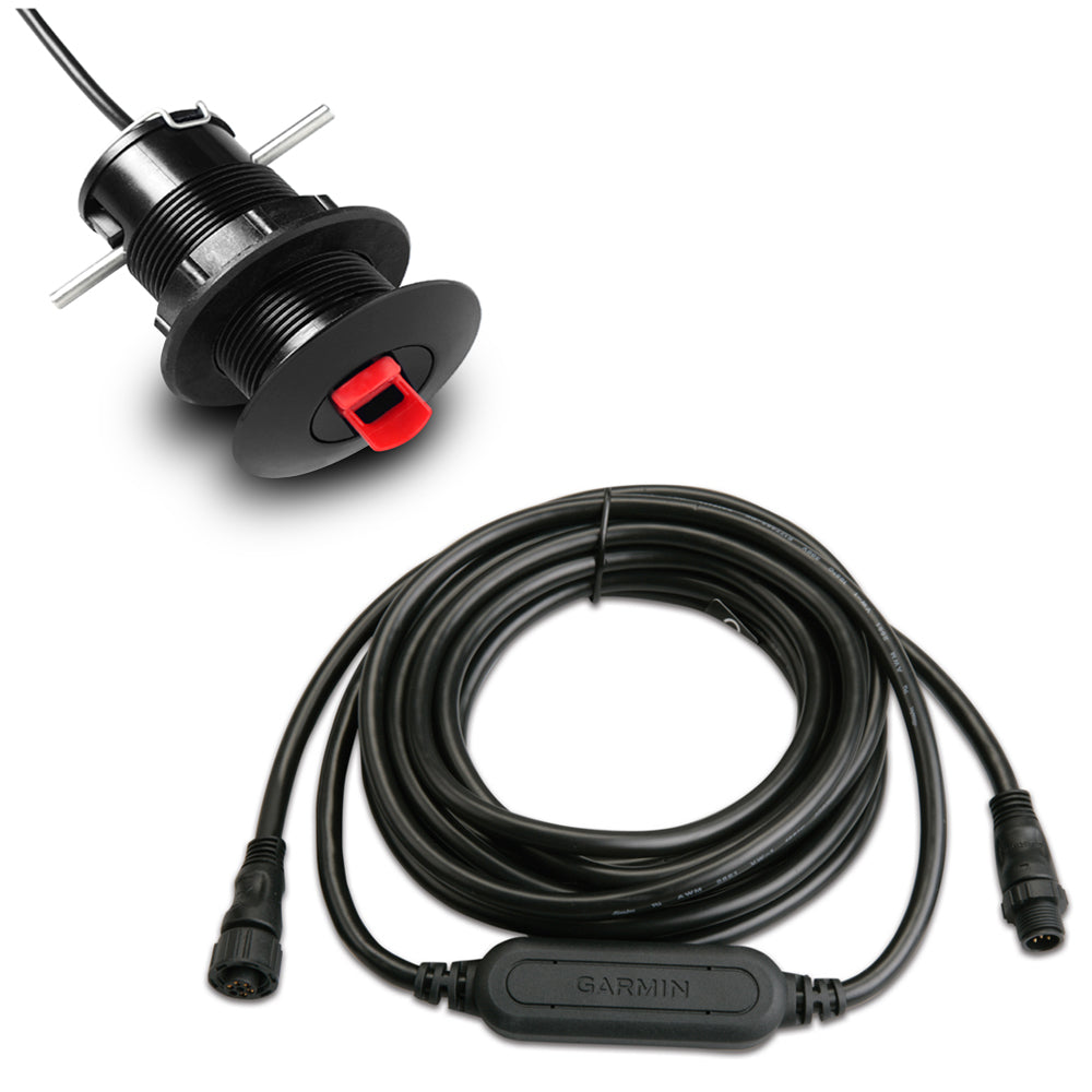 Garmin 010-04284-00 Gst 43 Thru-Hull Speed/Temperature Transducer Gst 10 Image 1