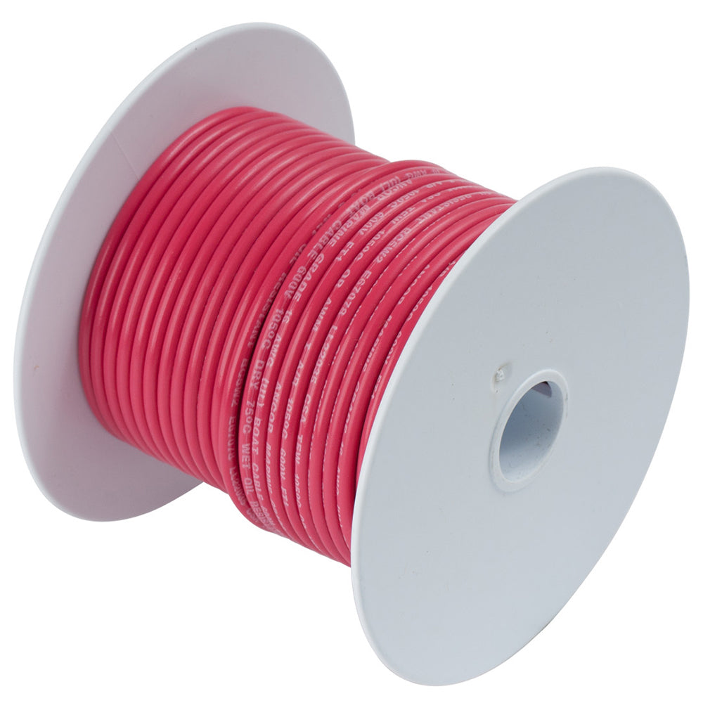 Ancor 186803 Red 12 Awg Tinned Copper Wire 12' Image 1