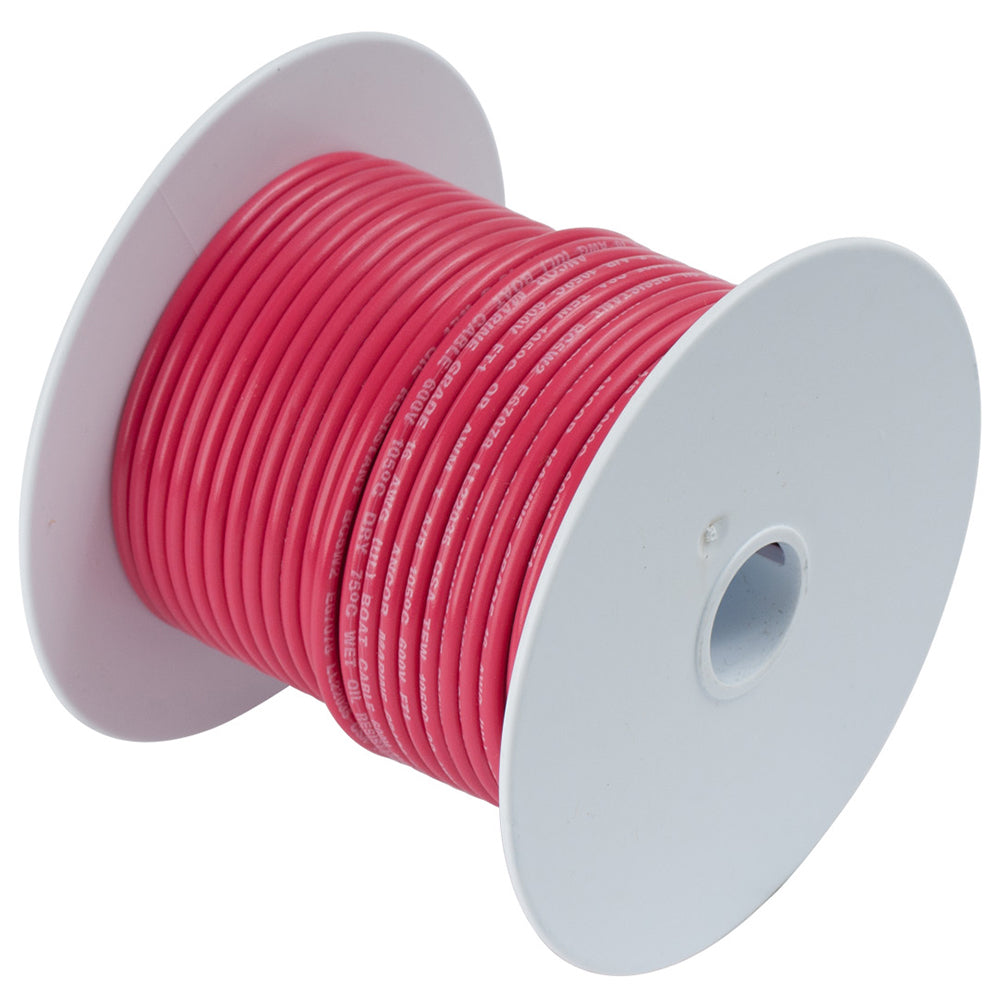 Ancor 106825 Red 12 AWG 250 Tinned Copper Wire - Marine-Grade Electrical Cable Image 1
