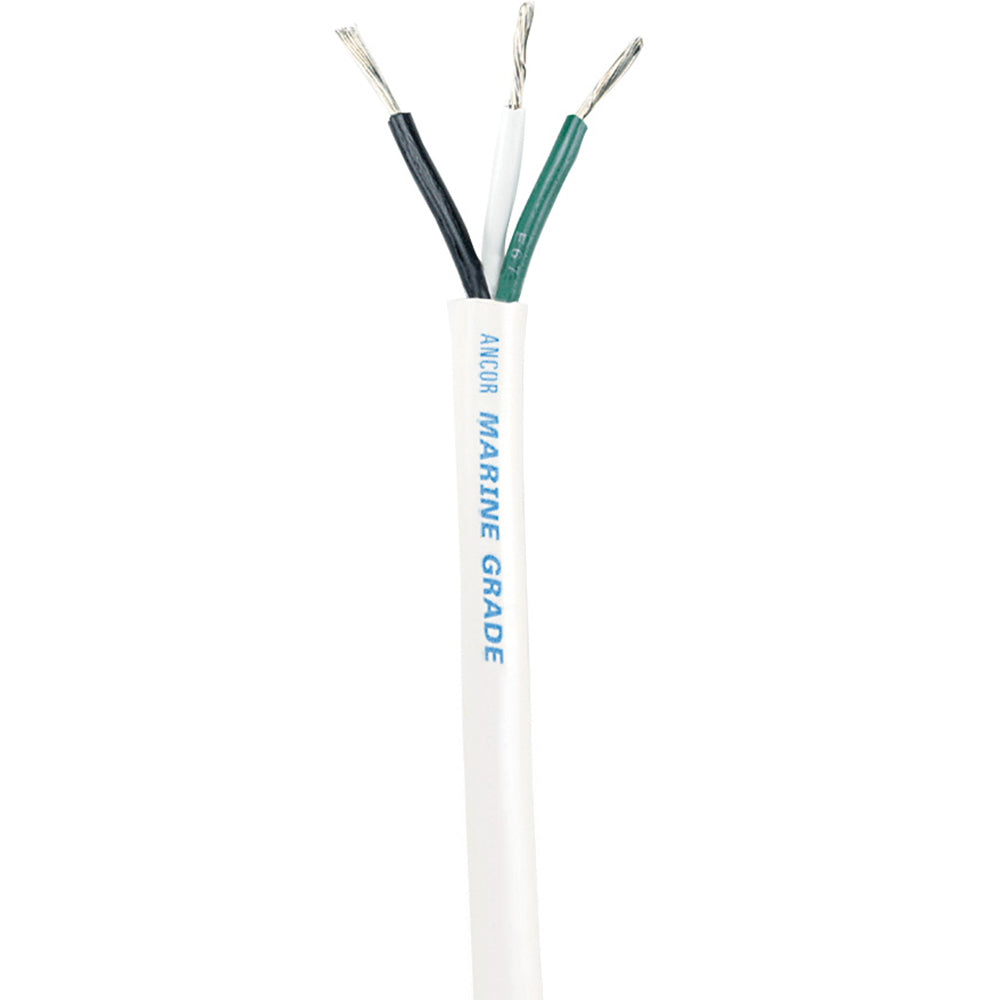 Ancor 133325 White Triplex Cable 12/3 Awg Round 250' Image 1