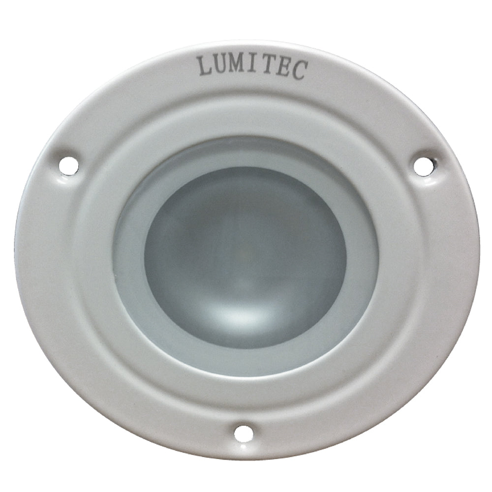 Lumitec 114127 Shadow Flush Mount Down Light White Finish Spectrum Rgbw Image 1