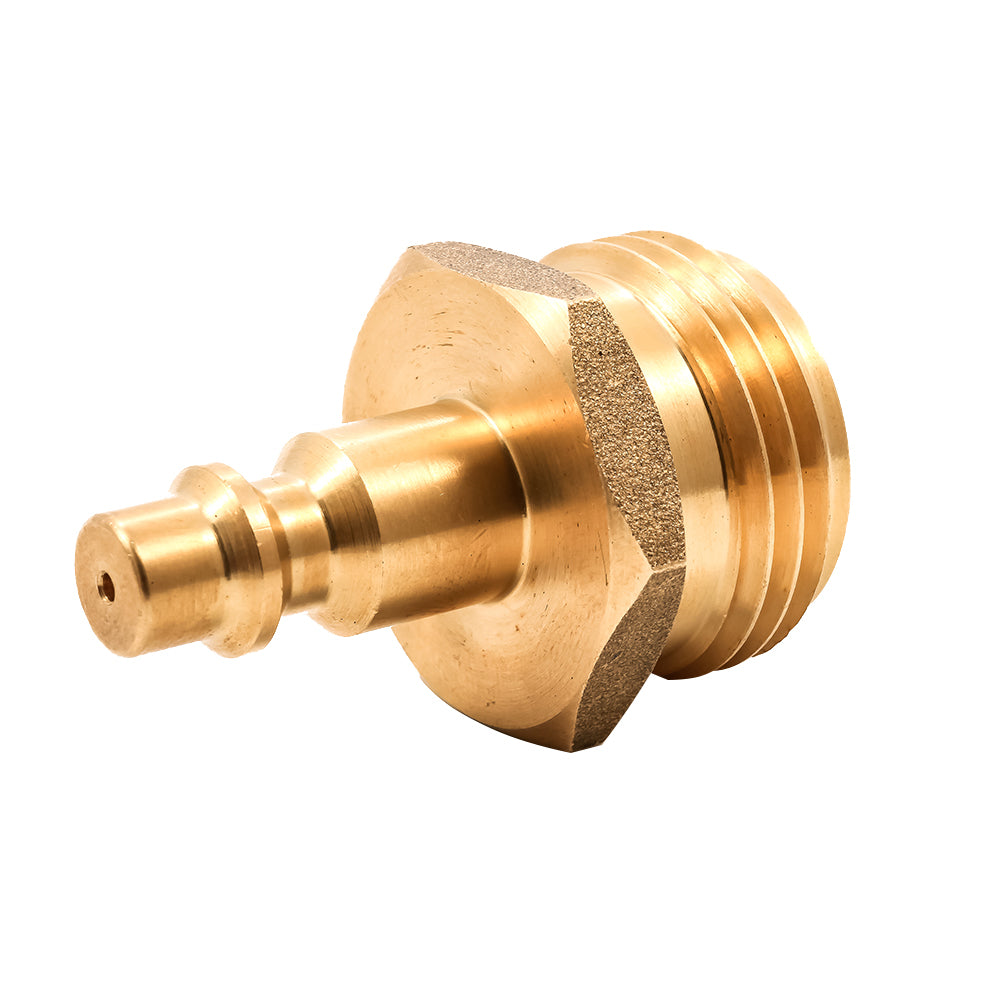 Camco 36143 Blow Out Plug Brass Quick-Connect Style Image 1