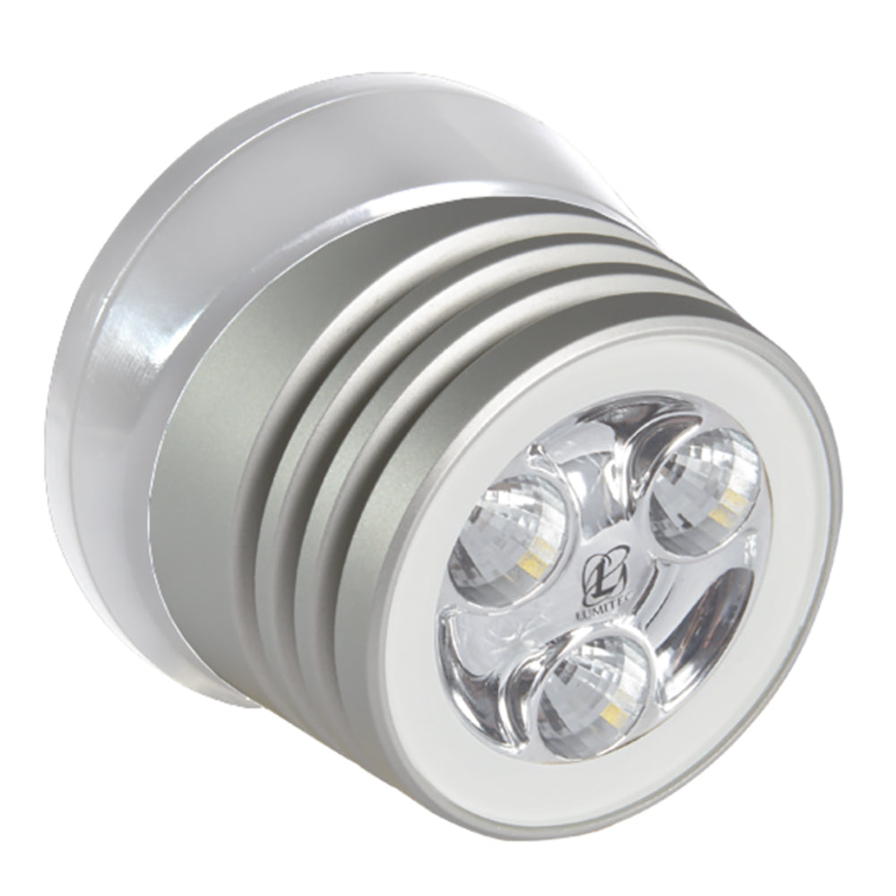 Lumitec 101325 Zephyr LED Spreader/Deck Light - Brushed White Base Image 1