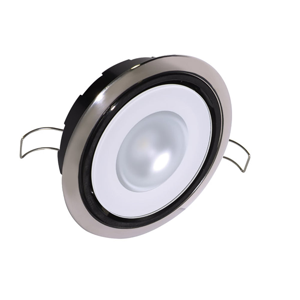 Lumitec 115117 Mirage Positionable Down Light Spectrum Rgbw Dimming Polished