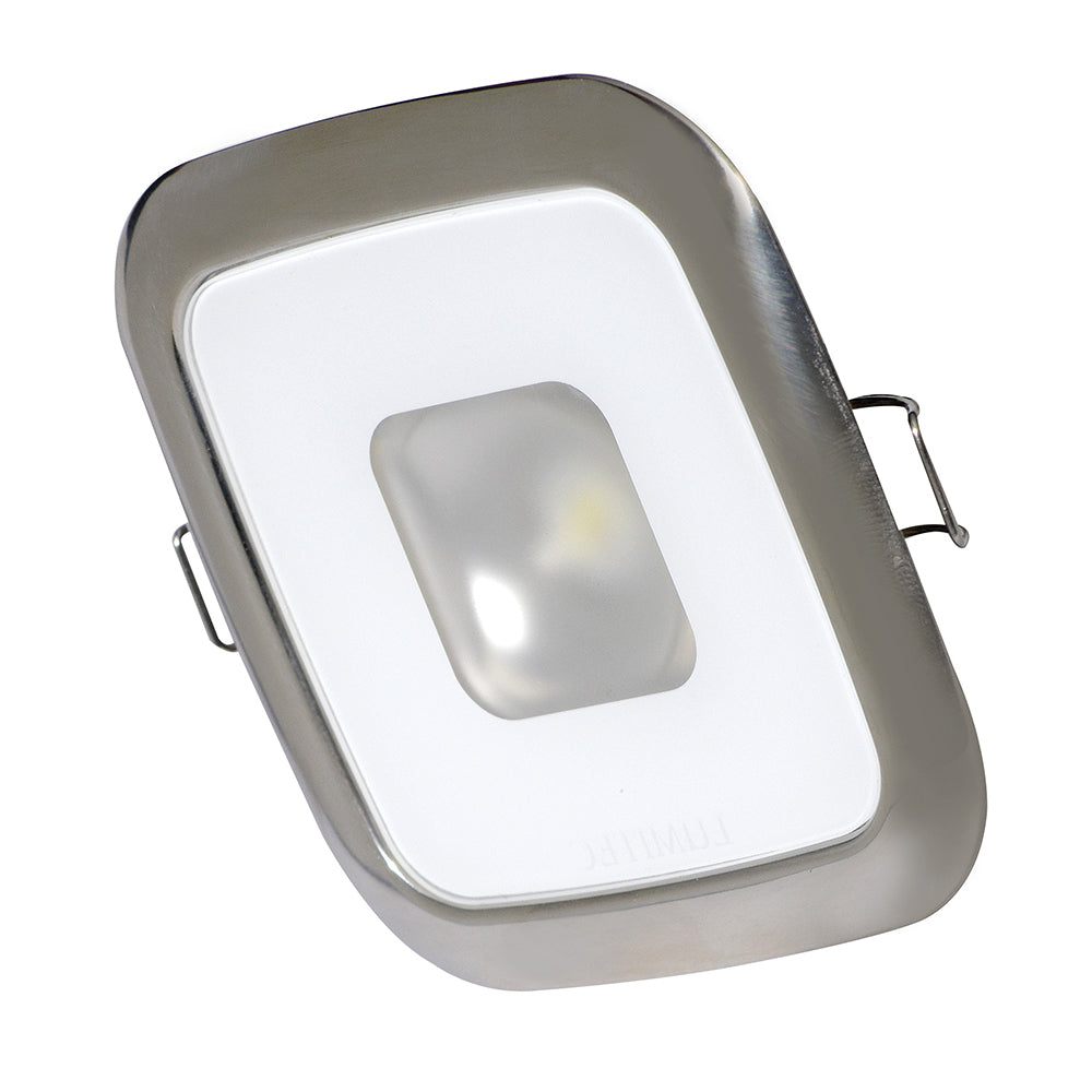Lumitec 116117 Mirage Spectrum RGBW Dimming Down Light - Polished Bezel