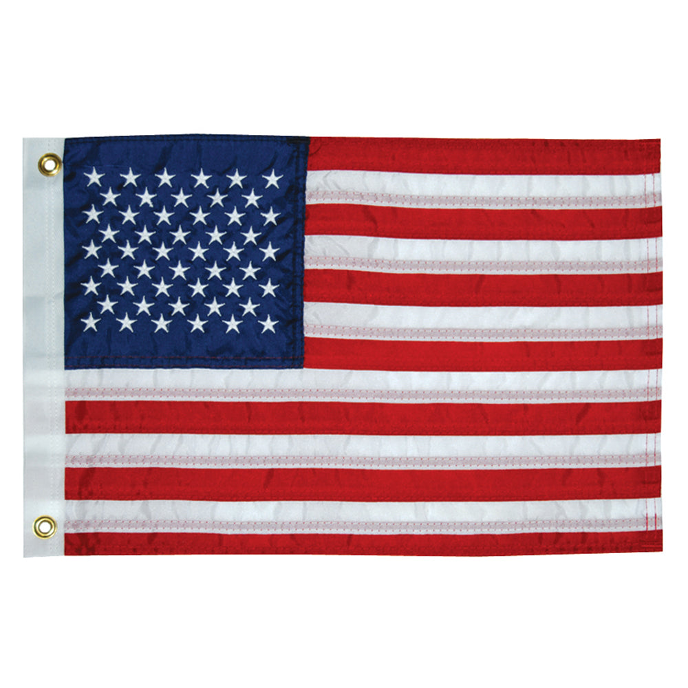 Taylor Made 8418 12" X 18" Deluxe Sewn 50 Star Flag Image 1