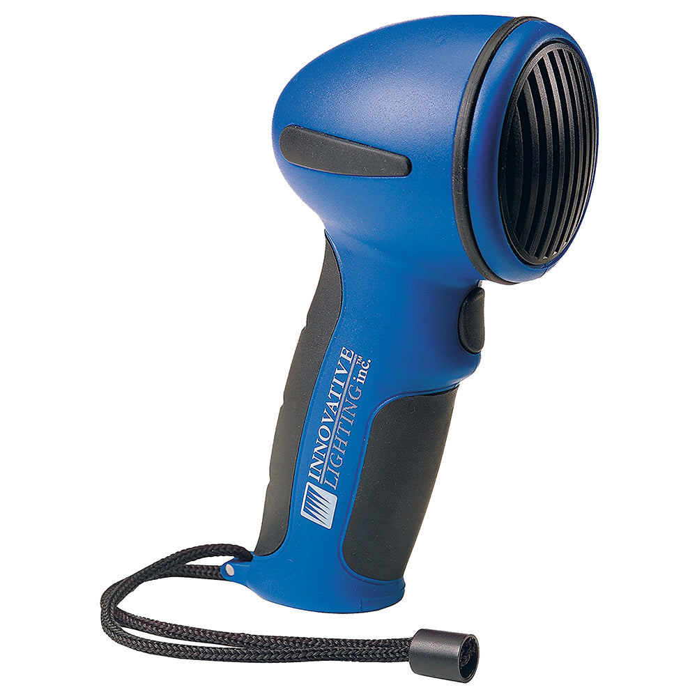 Innovative Lighting 545-5010-7 Handheld Electric Horn Blue Image 1