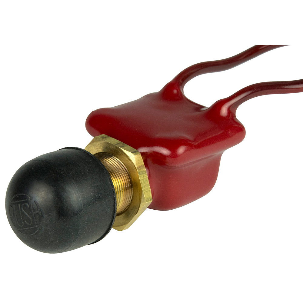 Bep Marine 1001506 2-Position Spst Pvc Coated Push Button Switch Of On Image 1
