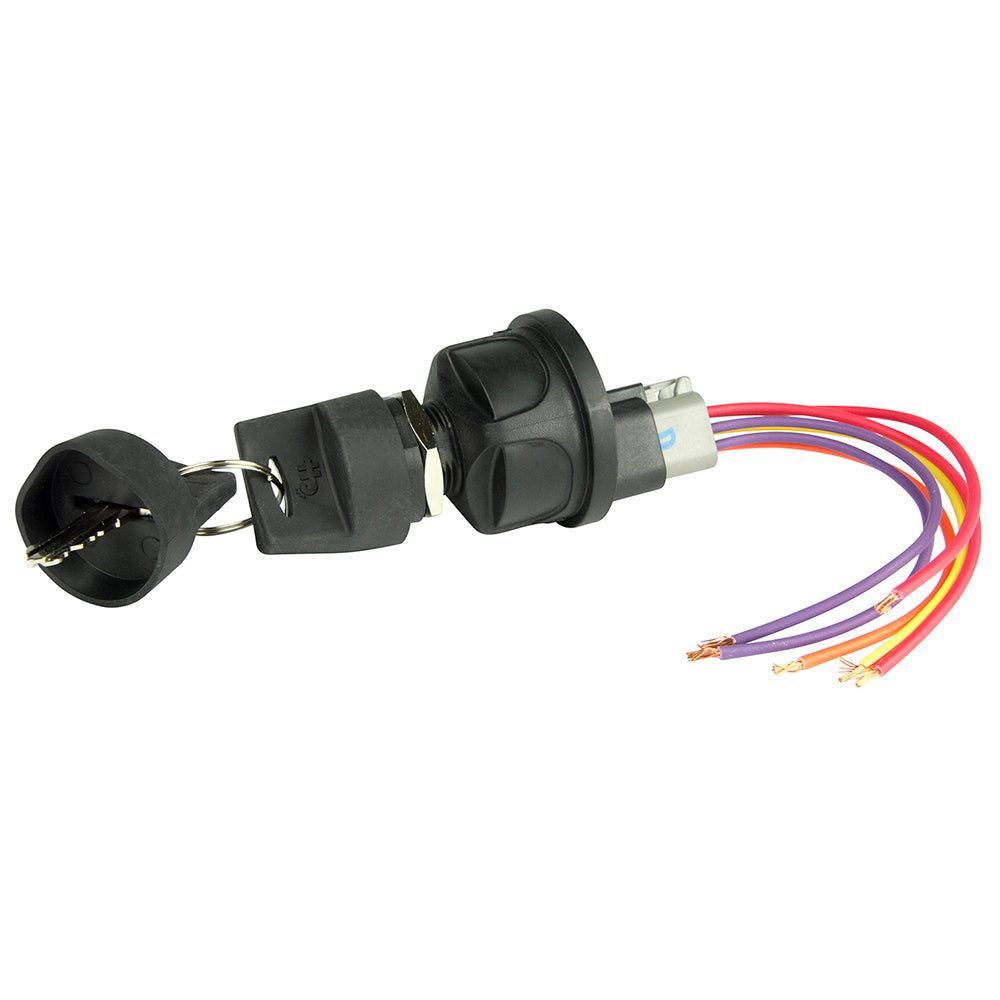 Bep Marine 1001603 4-Position Sealed Nylon Ignition Switch Accessory/Of Image 1