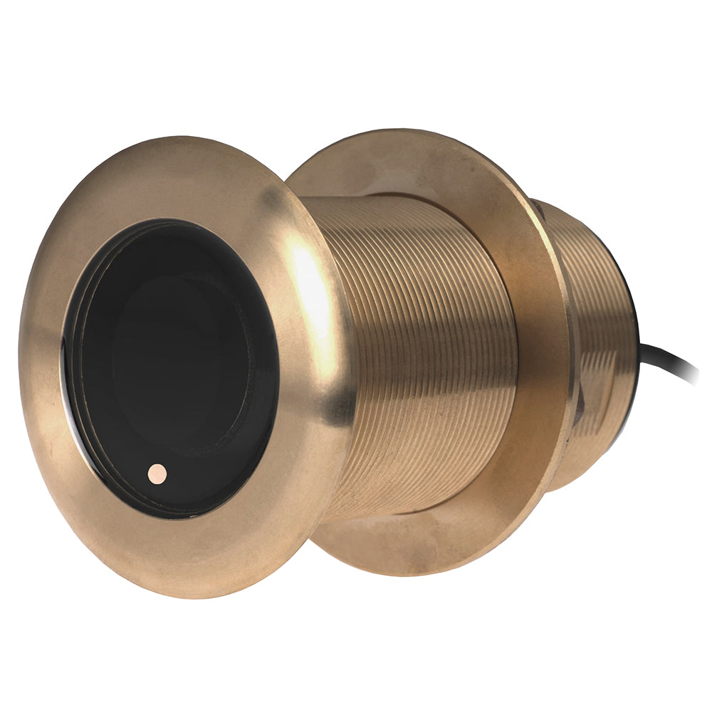 Airmar B75C-12-M-Mm B75M Bronze Chirp Thru Hull 12° Tilt 600W Requires Mix And - DST800L-235-N2 235kHz Bronze Thru-Hull - Long Stem Image 1