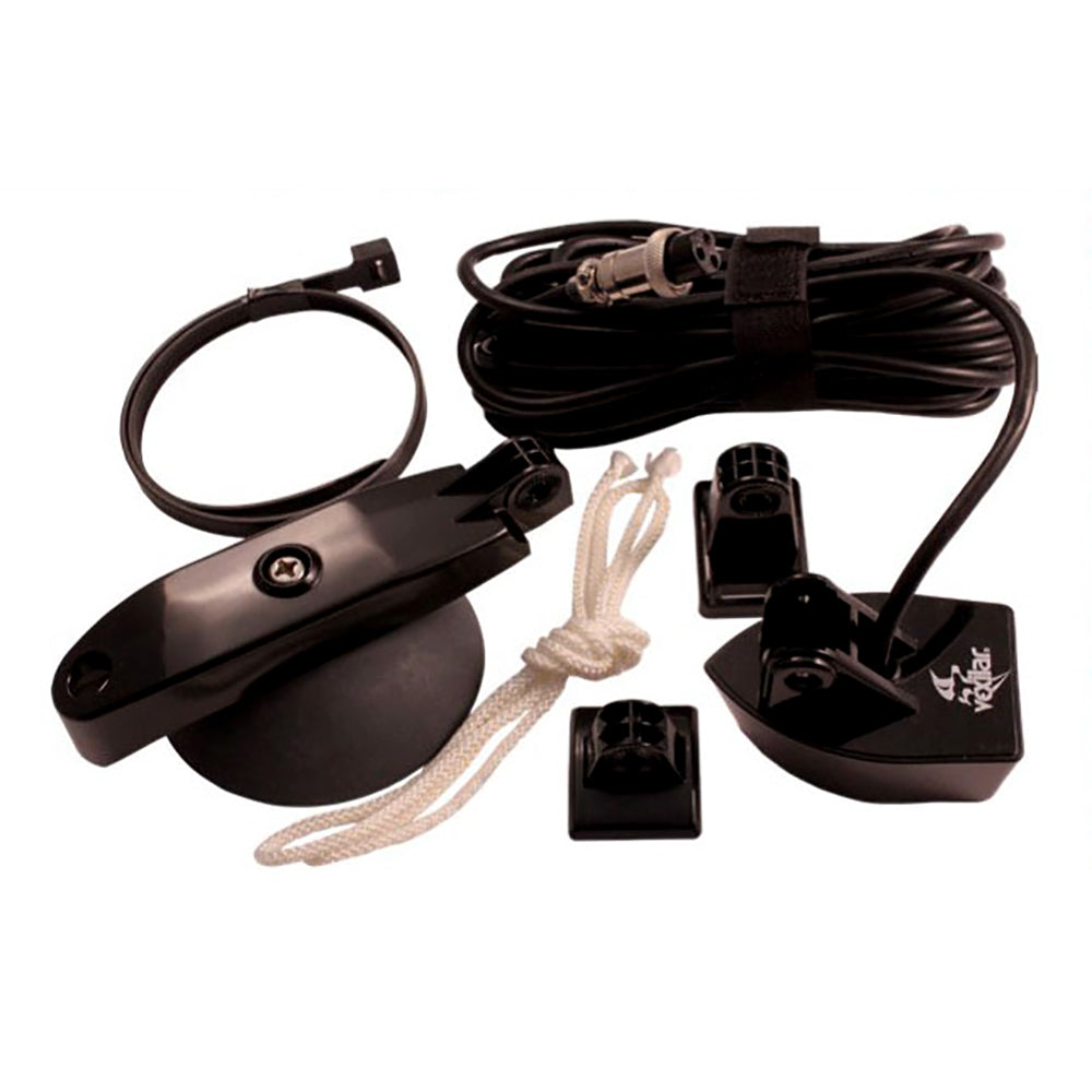 Vexilar TK-100 Transducer Kit - Open Water Universal, 3-in-1 Design Image 1