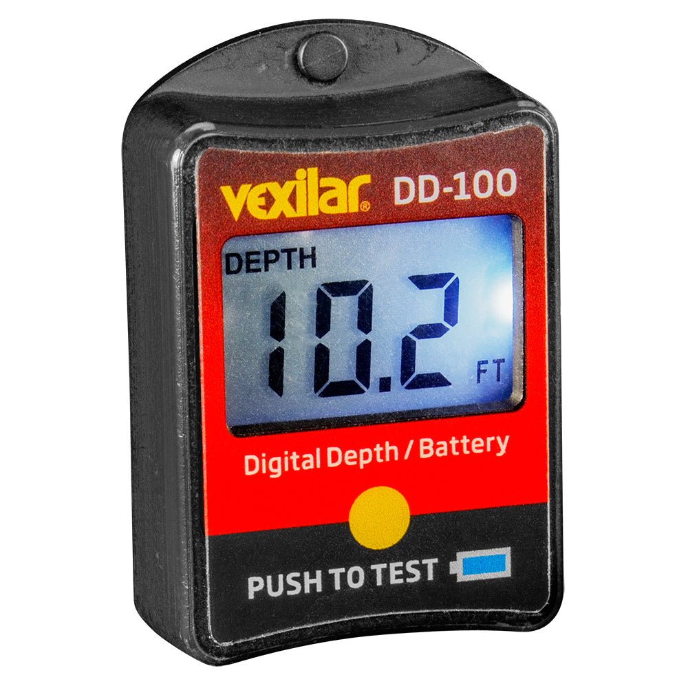 Vexilar DD-100 Digital Depth & Battery Gauge Image 1