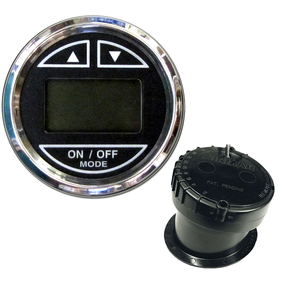 Faria Beede Instruments 13751 2" Depth Sounder In-Hull Transducer Black Image 1