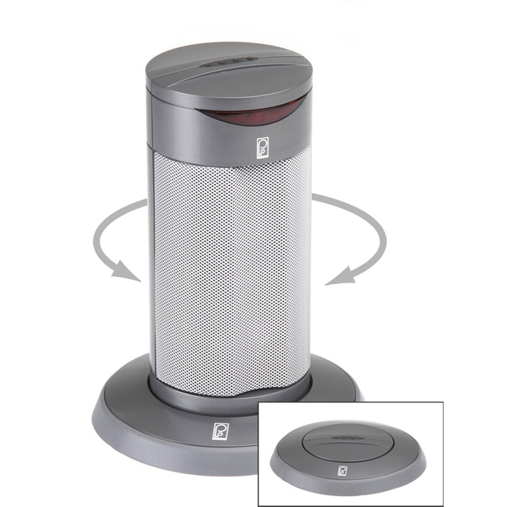 Poly-Planar Sp201Rg Round Waterproof Spa Speaker Gray Image 1
