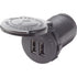Blue Sea Systems 1046 48V Dual Usb Charger Socket Mount Image 1