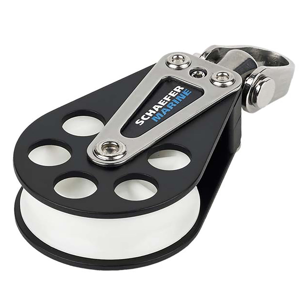 Schaefer Marine 504-05 Single Aluminum Block with 51mm Sheave Image 1