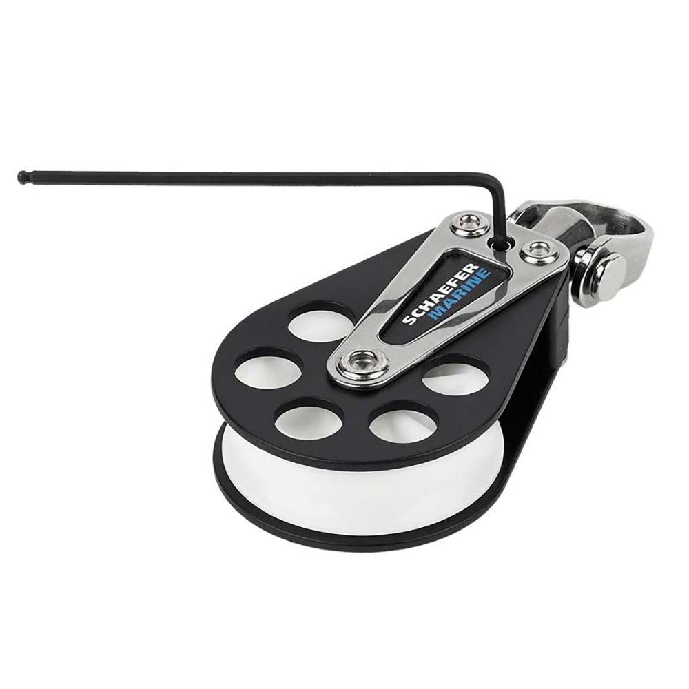 Schaefer Marine 504-05 Single Aluminum Block with 51mm Sheave