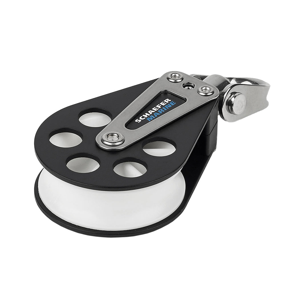 Schaefer 704-05 Single Aluminum Block 60mm Sheave Image 1
