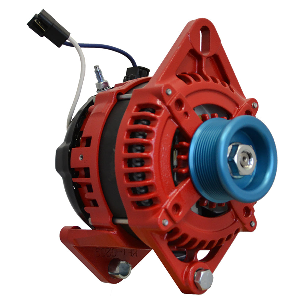 Balmar Xt-Df-170-J10 Alternator 3.15" Dual Foot Saddle J10 Serpentine Pulley Image 1