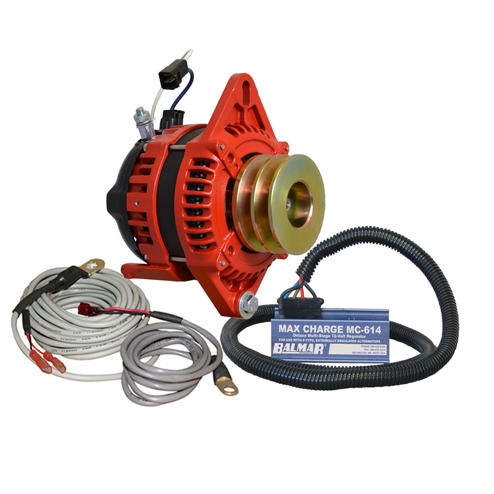 Balmar XT-SF-170-DV-Kit Marine Alternator 170A 12V Image 1