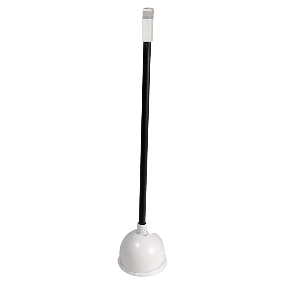 LUMITEC 101585 Anchor Light Led 12' Pole Black Image 1