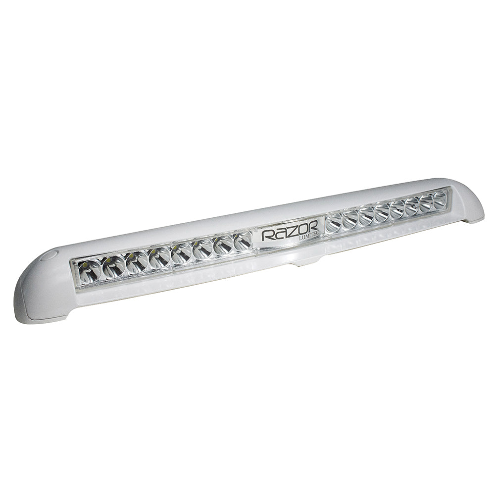 Lumitec 101587 Razor Light Bar Spot Flush Mount White Image 1