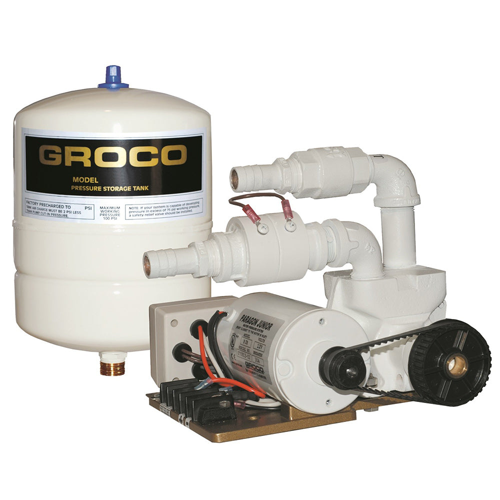 Groco PJR-A 24V Water Pressure System 1 Gal Tank 7 GPM for Yachts Under 50' Image 1