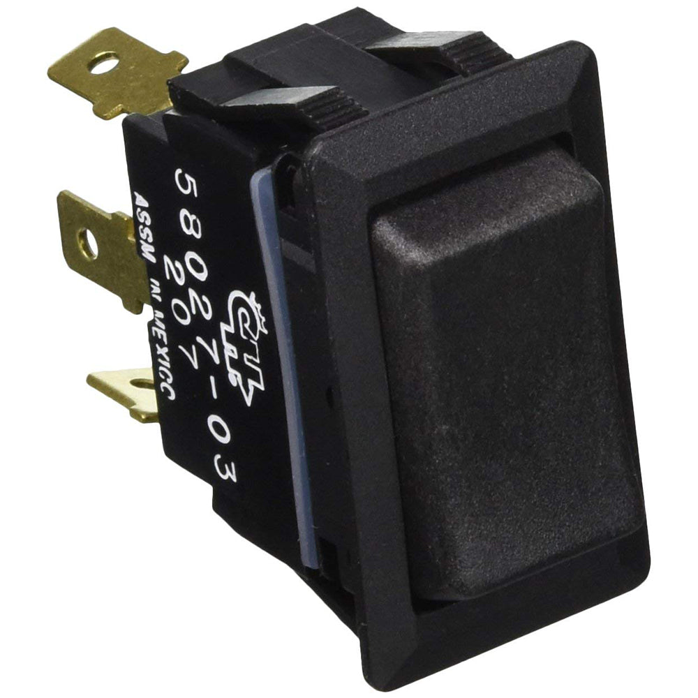 Cole Hersee 58027-03-Bp Sealed Rocker Switch Non-Illuminated Spdt On-Off-On 3 Image 1