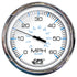 Faria Beede Instruments 33861 Chesapeake White SS 5" Speedometer - 60 MPH GPS Image 1