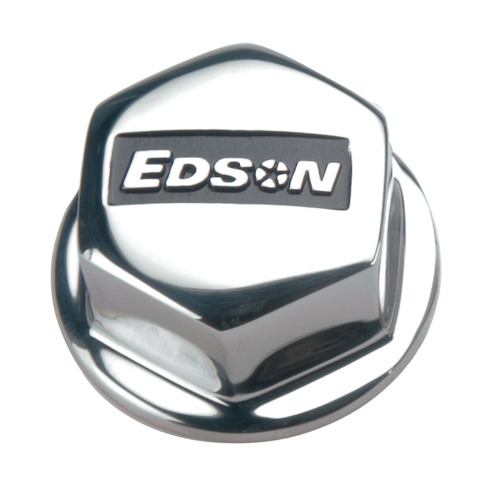 Edson Marine 673St-1-14 Stainless Steel Wheel Nut 1"-14 Shaft Threads Image 1
