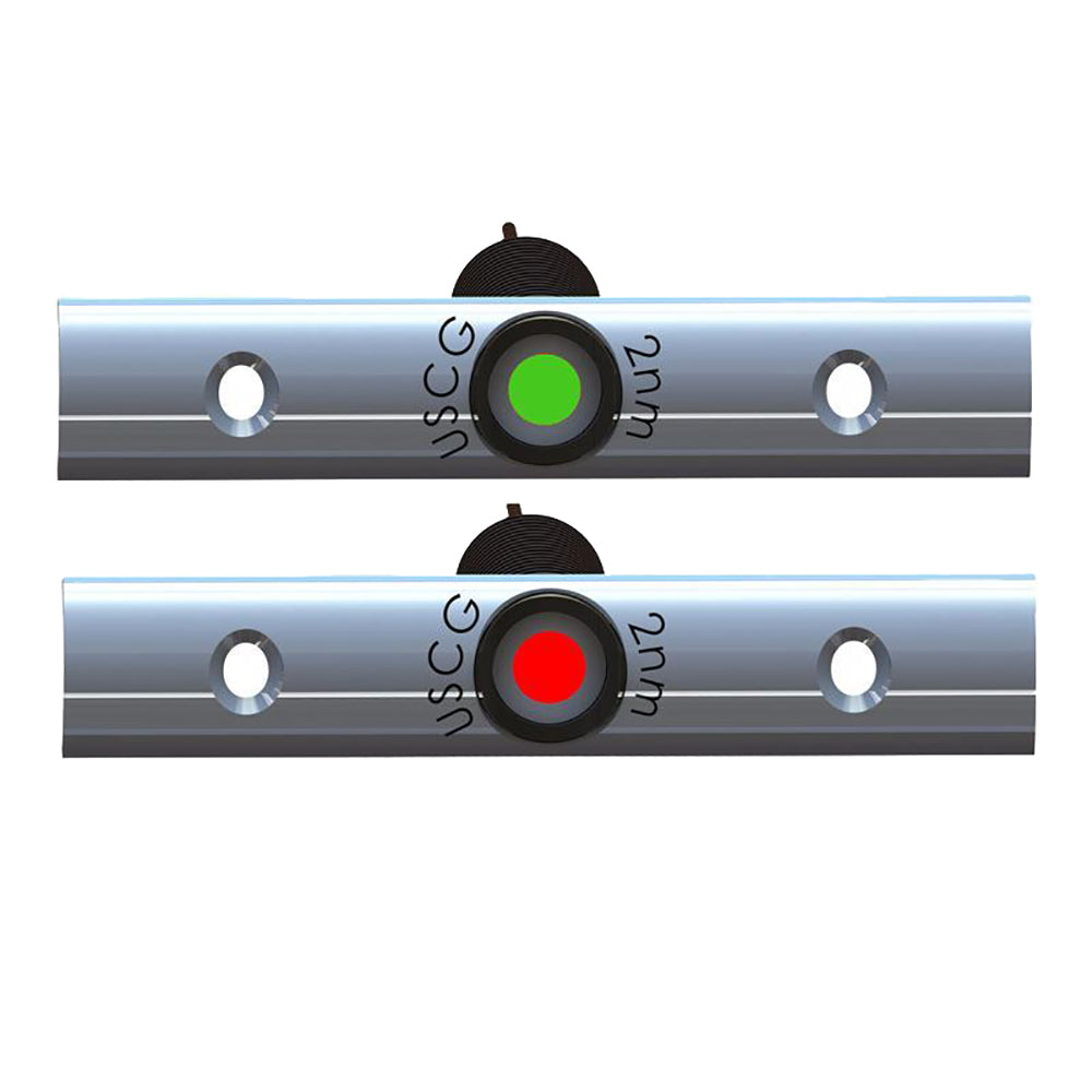 Taco F38-6810B-1 LED Nav Light Kit Rub Rail 4" Plate - Deutsch Connectors Image 1