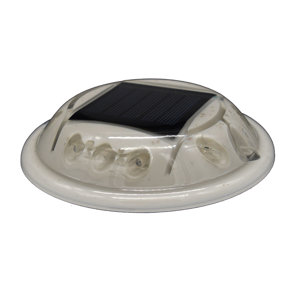 Solar Dock Light C1R Red Waterproof LED - Hydro Glow Image 1