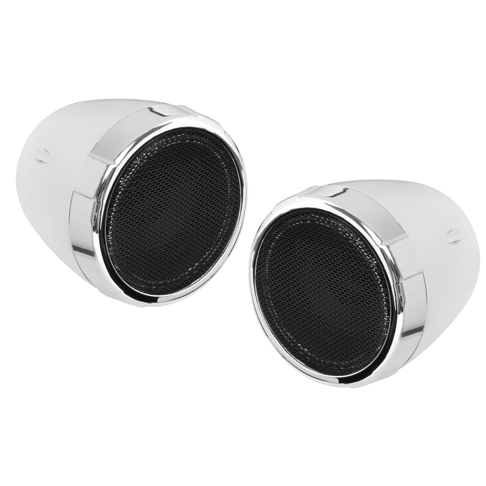 Boss Mc425Ba 3" Motorcycle Speaker System Chrome 600W Image 1